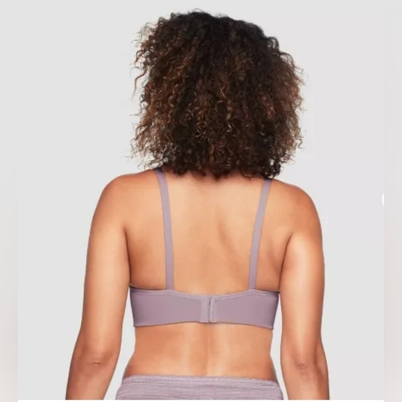 Women's Warners Simply Perfect Mauve Bra - Picture 2 of 5